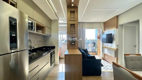 Apartamento à venda em Santa Bárbara D'Oeste, Vila Siqueira Campos, com 2 quartos, com 56 m²