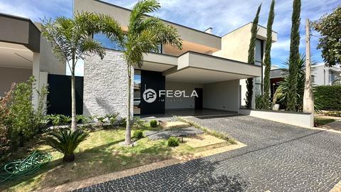 Casa à venda em Santa Bárbara D'Oeste, Condomínio Residencial Jardim Firenze, com 3 suítes