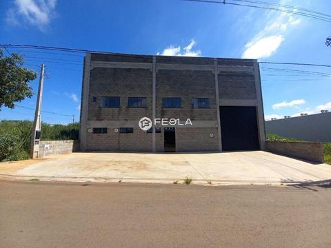 Salão para alugar em Santa Bárbara D'Oeste, Centro Industrial (CINTEC, com 900 m², Cintec